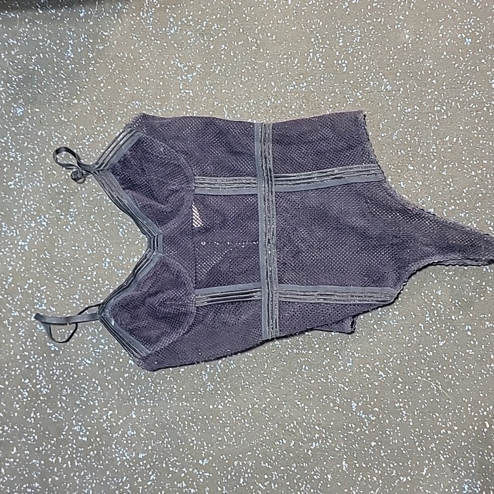 Mesh Corset Bodysuit